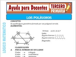 Modelo de la Ficha de Actividad de los Polígonos para Tercero de Primaria