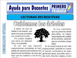 Modelo de la Ficha de Bonitas Lecturas Recreativas para Primero de Primaria
