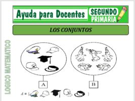Modelo de la Ficha de Fichas de los Conjuntos para Segundo de Primaria