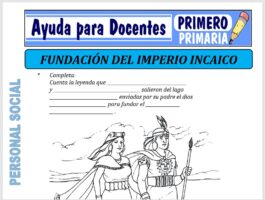 Modelo de la Ficha de Fundación del imperio para Primero de Primaria