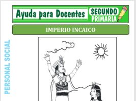 Modelo de la Ficha de El Imperio Incaico para Segundo de Primaria