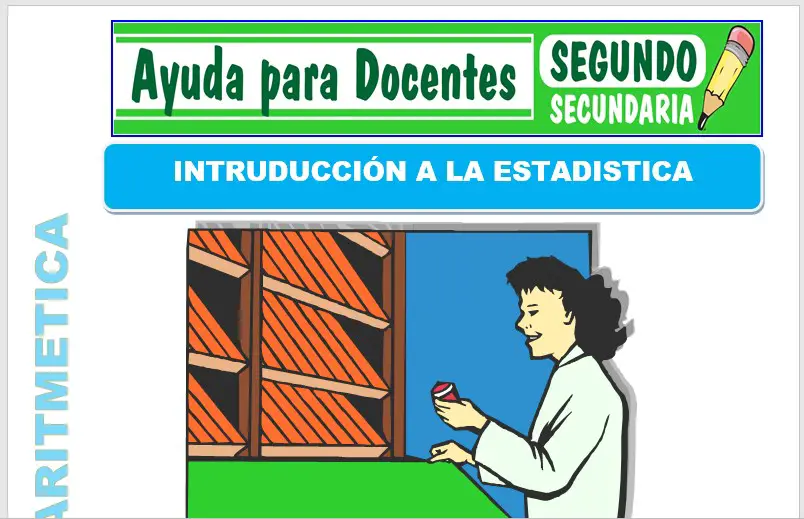 Modelo de la Ficha de Introducción a la Estadística para Segundo de Secundaria
