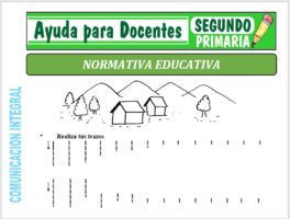 Modelo de la Ficha de La Norma Educativa para Segundo de Primaria