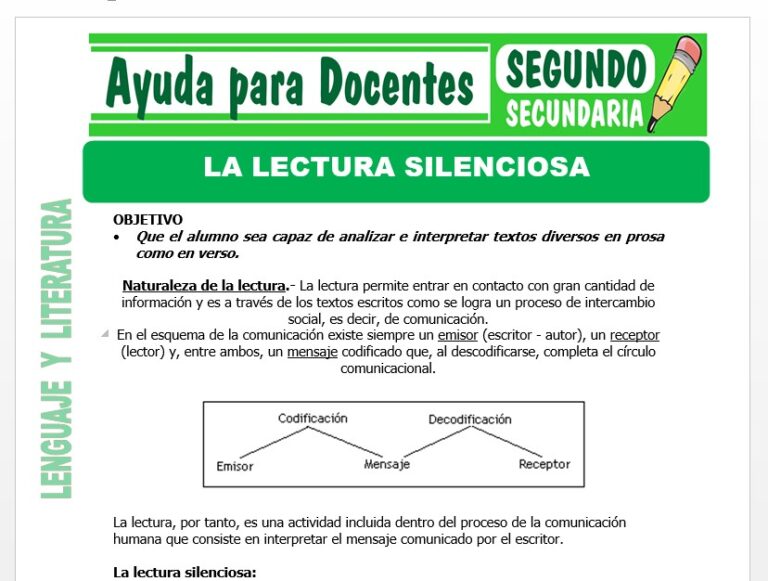 Lenguaje y Literatura para Segundo de Secundaria – Ayuda para Docentes