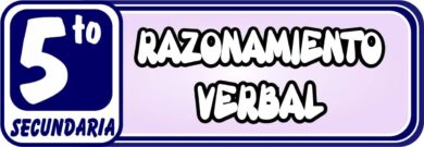 Razonamiento Verbal para Quinto de Secundaria